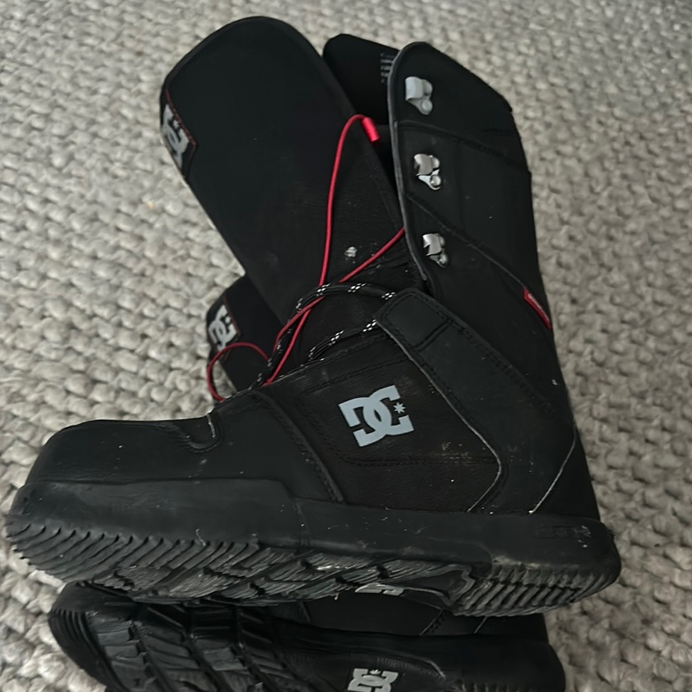 DC Men's Black Snow Boots